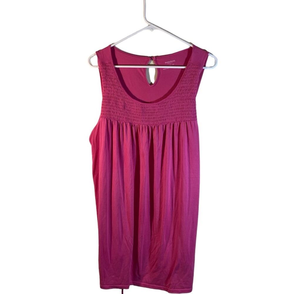 Motherhood Pink Top Size XL sleeveless